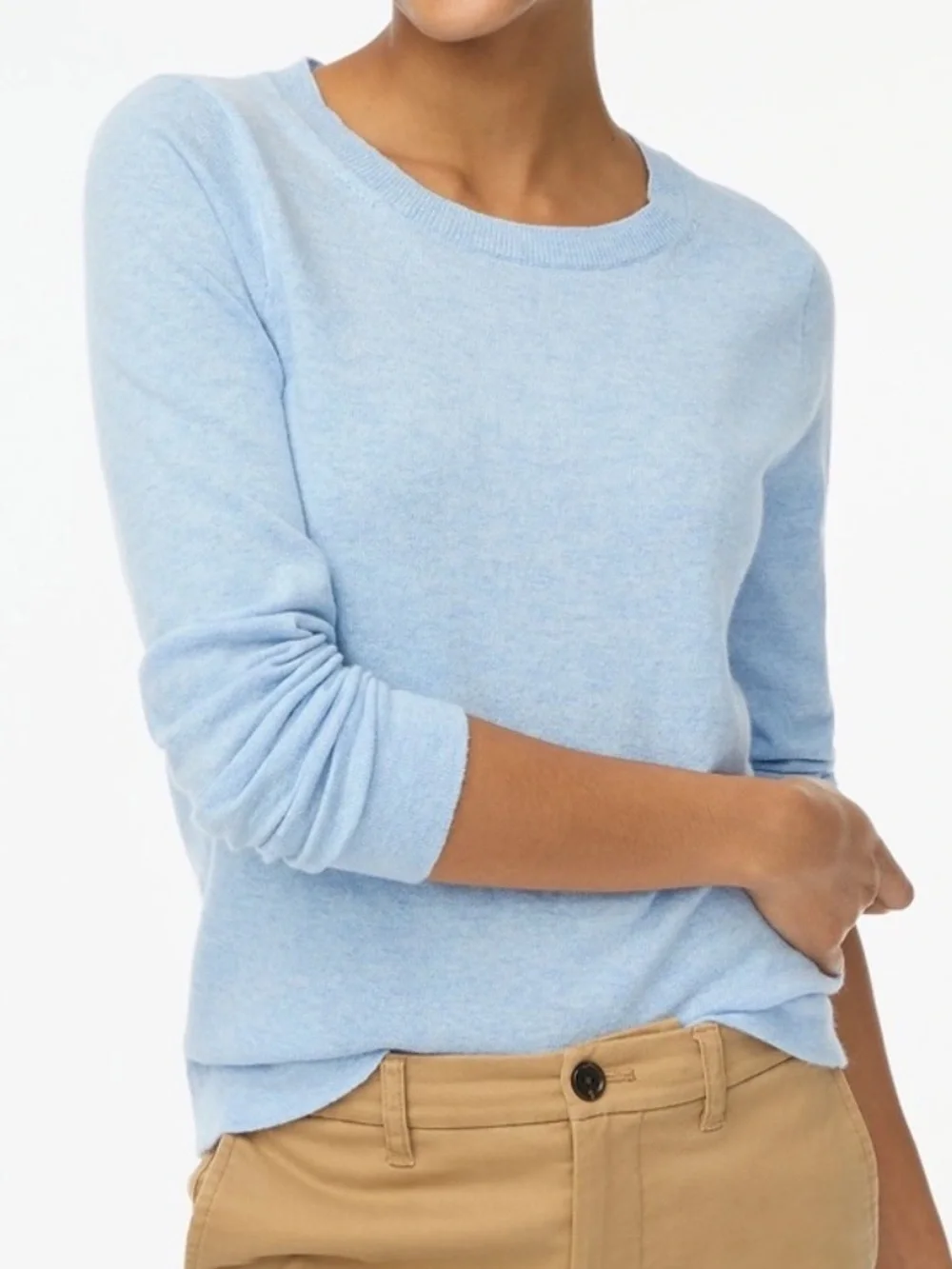 J. Crew Light Blue Crewneck Sweatshirt